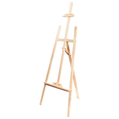 Wooden Tripod Easel Natural Beige (145cmH)