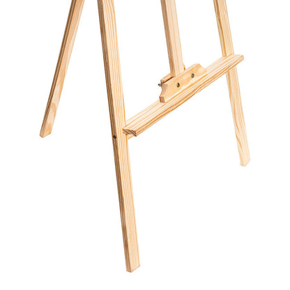 Wooden Tripod Easel Natural Beige (145cmH)