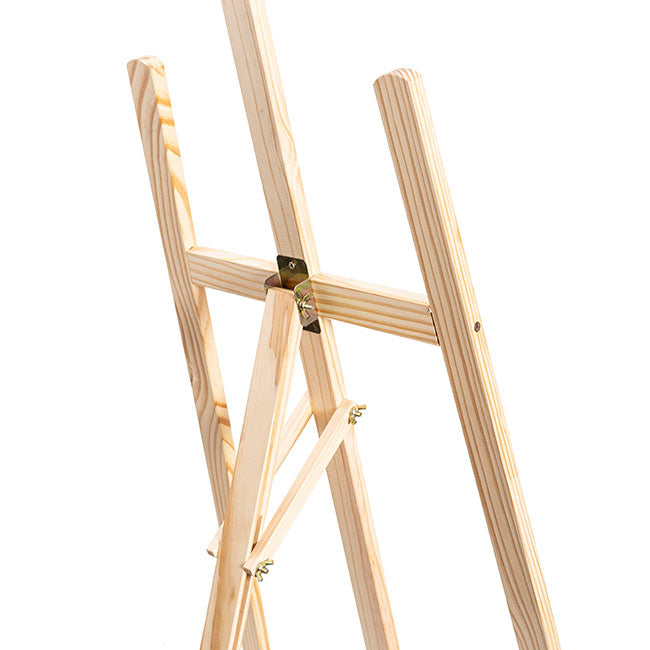 Wooden Tripod Easel Natural Beige (145cmH)