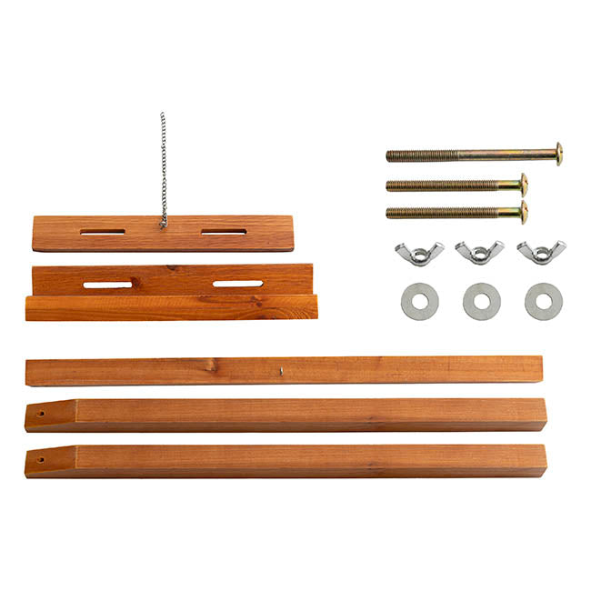 Wooden Tripod Easel Natural Brown (150cmH)