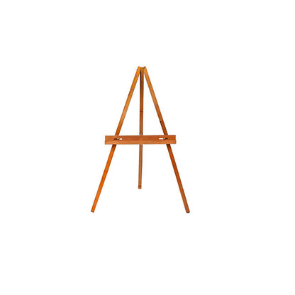 Wooden Tripod Easel Natural Brown (60cmH)