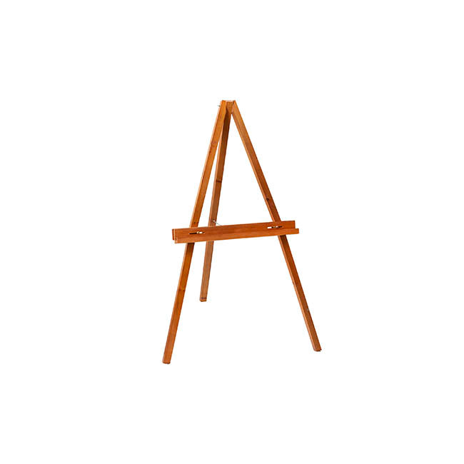Wooden Tripod Easel Natural Brown (60cmH)