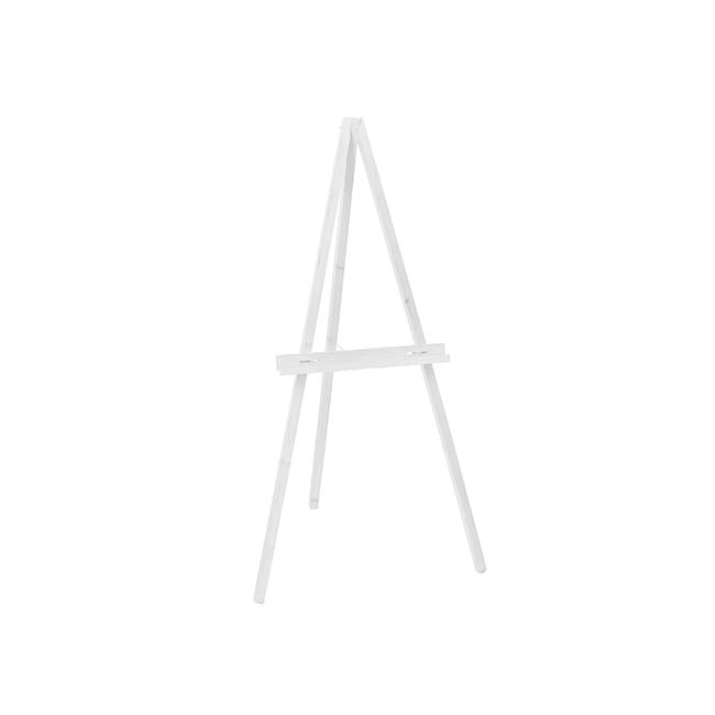 Wooden Tripod Easel White (130cmH)