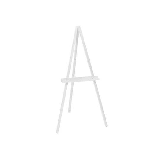 Wooden Tripod Easel White (130cmH)