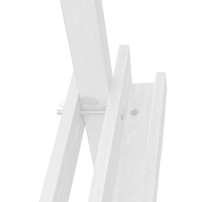 Wooden Tripod Easel White (130cmH)