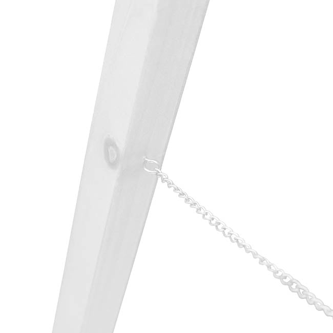 Wooden Tripod Easel White (130cmH)