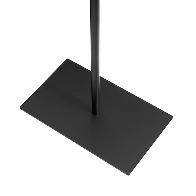 Metal Easel Single Display Stand Black (33x20x165cmH)