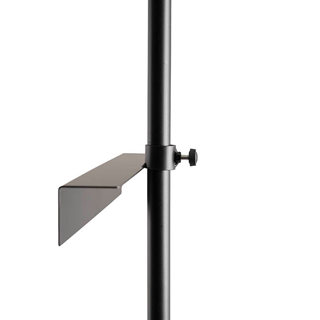 Metal Easel Single Display Stand Black (33x20x165cmH)