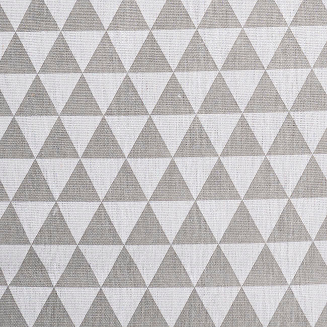 Table Runner Geometric Pattern Light Grey (30cmx180cmL)