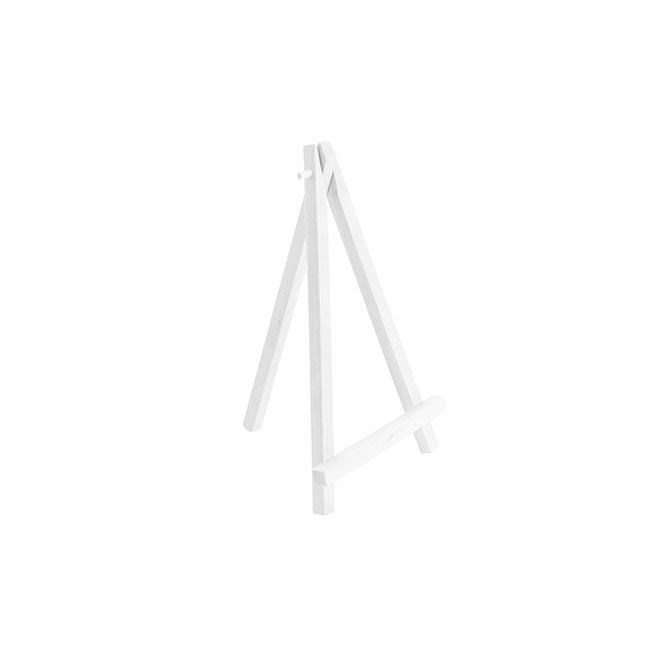 Wooden Name Card Holder Easel Pack 6 White (11x19cmH)