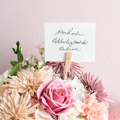 Wooden Peg Card Forks Large Size Pack 30 Natural (45cmH)