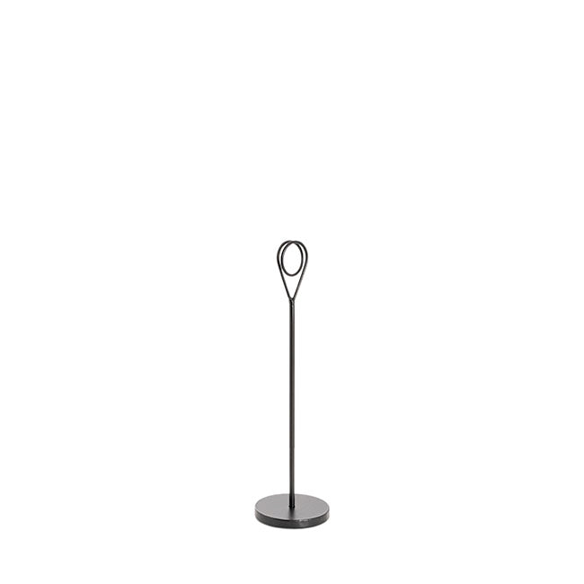 Place Card Table Number Holder Pack 3 Black (15cmH)