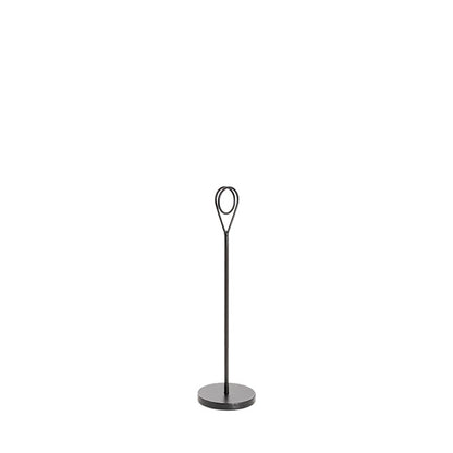 Place Card Table Number Holder Pack 3 Black (15cmH)