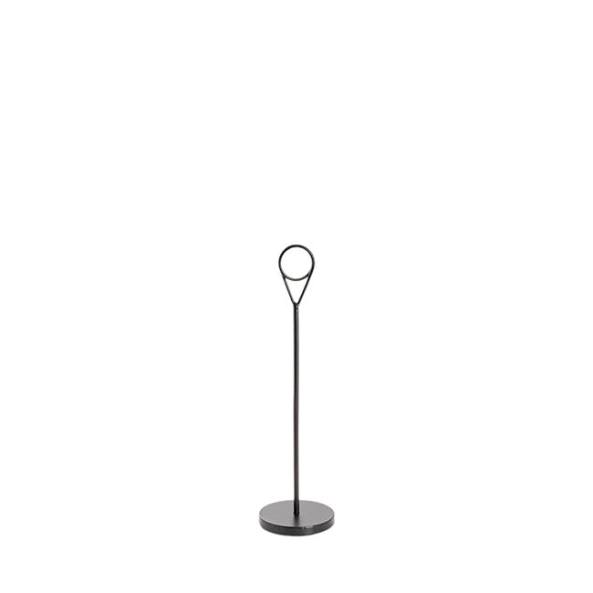 Place Card Table Number Holder Pack 3 Black (15cmH)