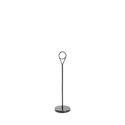 Place Card Table Number Holder Pack 3 Black (15cmH)