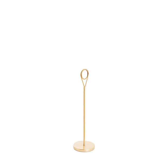 Place Card Table Number Holder Pack 3 Gold (15cmH)