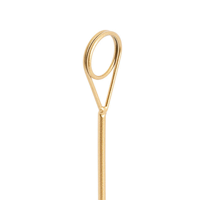 Place Card Table Number Holder Pack 3 Gold (15cmH)