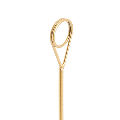 Place Card Table Number Holder Pack 3 Gold (15cmH)