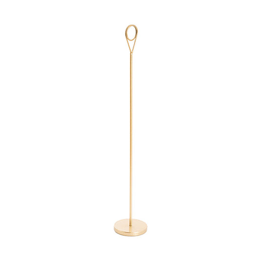 Place Card Table Number Holder Pack 2 Gold (30cmH)