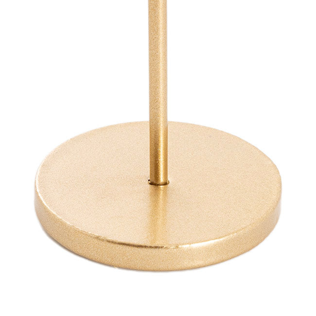 Place Card Table Number Holder Pack 2 Gold (30cmH)