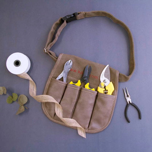 Florist Professional Tool Belt Dark Browb (115cmx28cm )