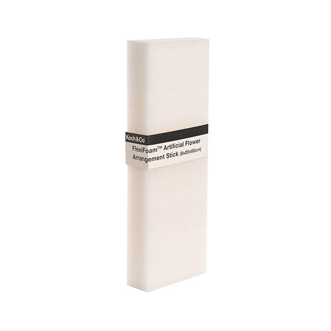 FlexiFoam Arrangement Stick (8x20x60cm) White