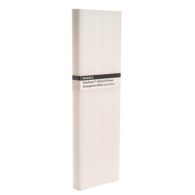 FlexiFoam Arrangement Stick (8x30x100cm) White