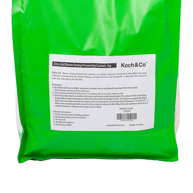 Silica Gel Flower Drying Preserving Crystals 1kg