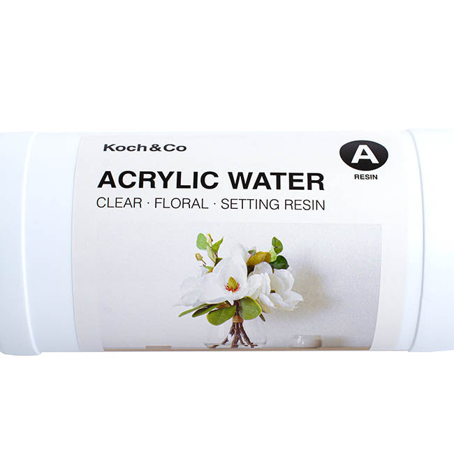 Acrylic Water 2 Part Clear Floral Setting Resin Kit (1.8L)