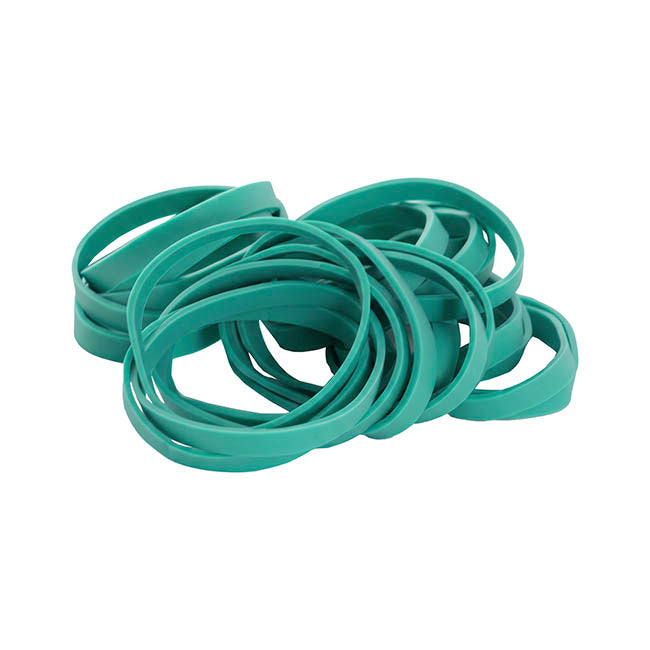Rubber Bands Green 100g Size 64 (90mmLx6mmW)