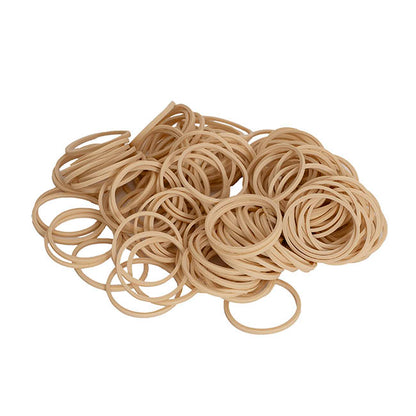 Rubber Bands Natural 500g Size 10 (35mmLx1.5mmW)