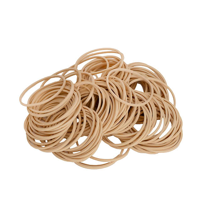 Rubber Bands Natural 500g Size 16 (60mmLx1.5mmW)