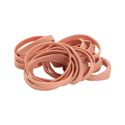 Rubber Bands Natural Dark Brown 500g Size 64 (90mmLx6mmW)