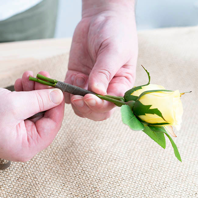 ECO Paper Parafilm Floral Tape Pack 2 Brown (12.5mm x 27m)