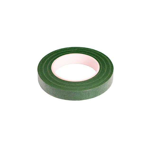 ECO Paper Parafilm Floral Tape Pk12 Dark Green(12.5mm x 27m)