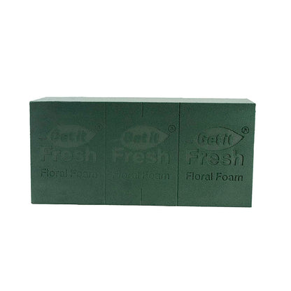 Get it Fresh Premium Floral Foam 60 Bricks Green(23x11x8cmH)