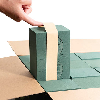 Get it Fresh Premium Floral Foam 60 Bricks Green(23x11x8cmH)