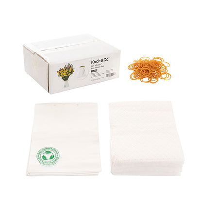 Get it Fresh Bio Flower Transport Bag Pack 50 (20x17cm)