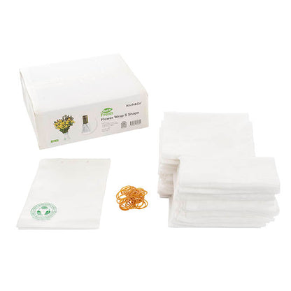 Get it Fresh Bio 'S' Shape Flower Transport Wrap Pack 30