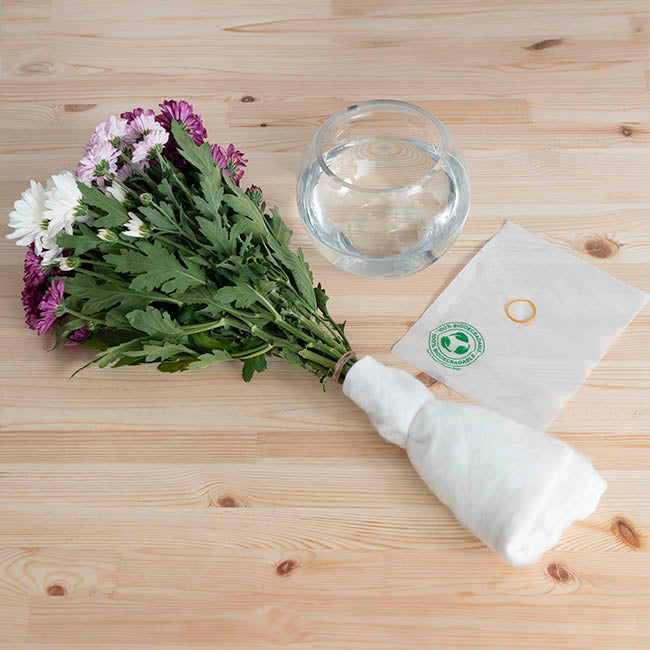 Get it Fresh Bio Flower Transport Wrap Large PK 18 (40x40cm)