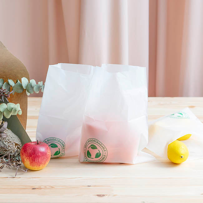 Biodegradable Produce Bag 2L Pack of 32 (18x23cmH)
