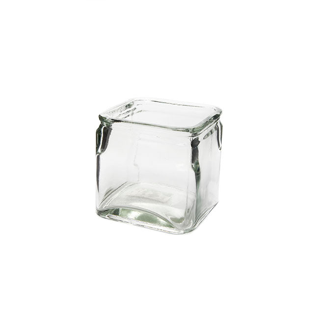 Glass Country Cube Clear (12x12x12cmH)