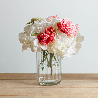Hurricane Glass Cylinder Vase Clear (9.5Dx16.5cmH)