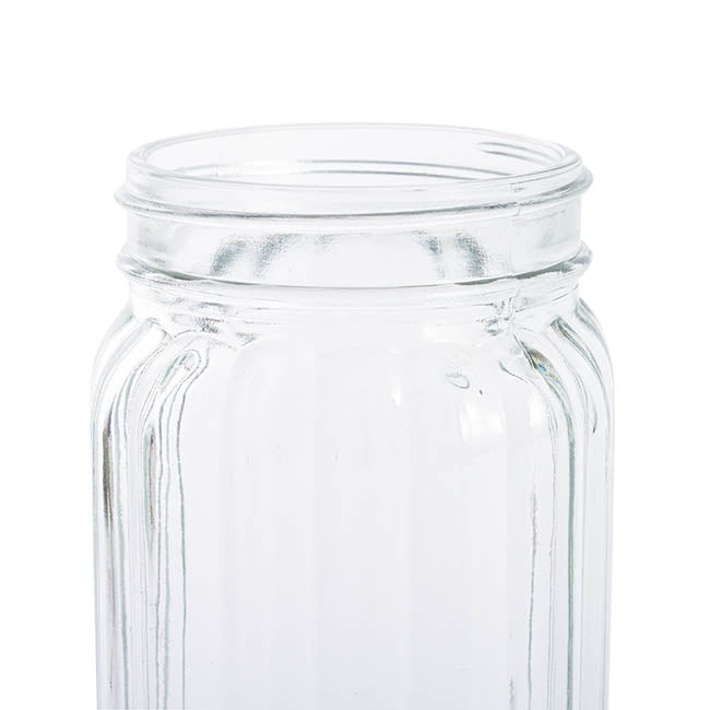 Hurricane Glass Cylinder Vase Clear (9.5Dx16.5cmH)