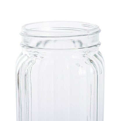 Hurricane Glass Cylinder Vase Clear (9.5Dx16.5cmH)