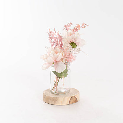 Glass Mason Jar Promo Small Clear (6.5x10cmH)