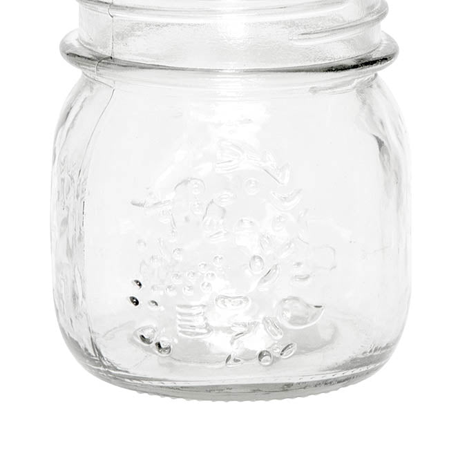 Glass Mason Jar Small Clear (8x9cmH)