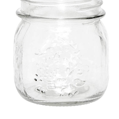 Glass Mason Jar Small Clear (8x9cmH)