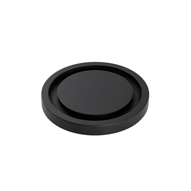 Glass Cloche Dome Terrarium Black With Base (17.5Dx25cmH)