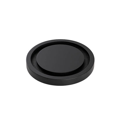 Glass Cloche Dome Terrarium Black With Base (17.5Dx25cmH)